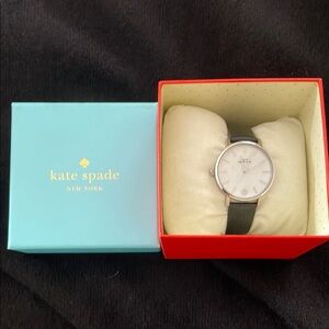 Kate Spade Black and Silver Women's Watch